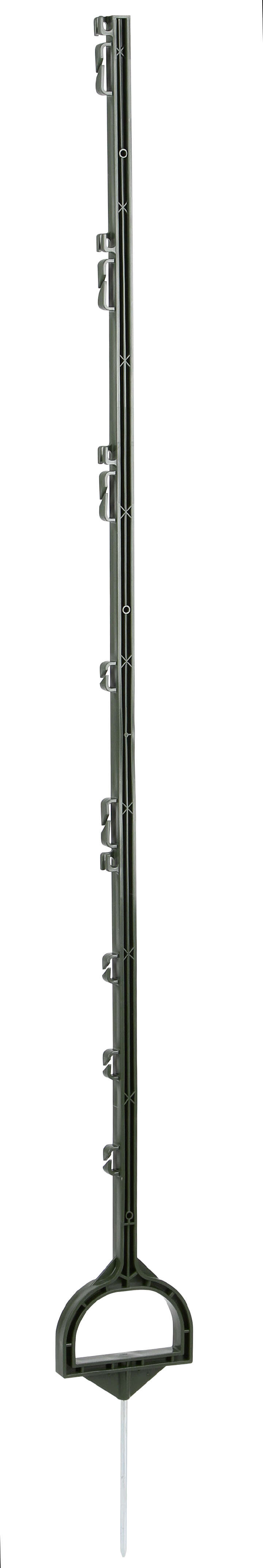 AKO Weidezaunpfahl aus Kunststoff mit Steigbügeltritt